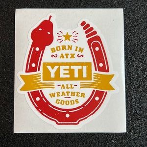 Yeti sticker